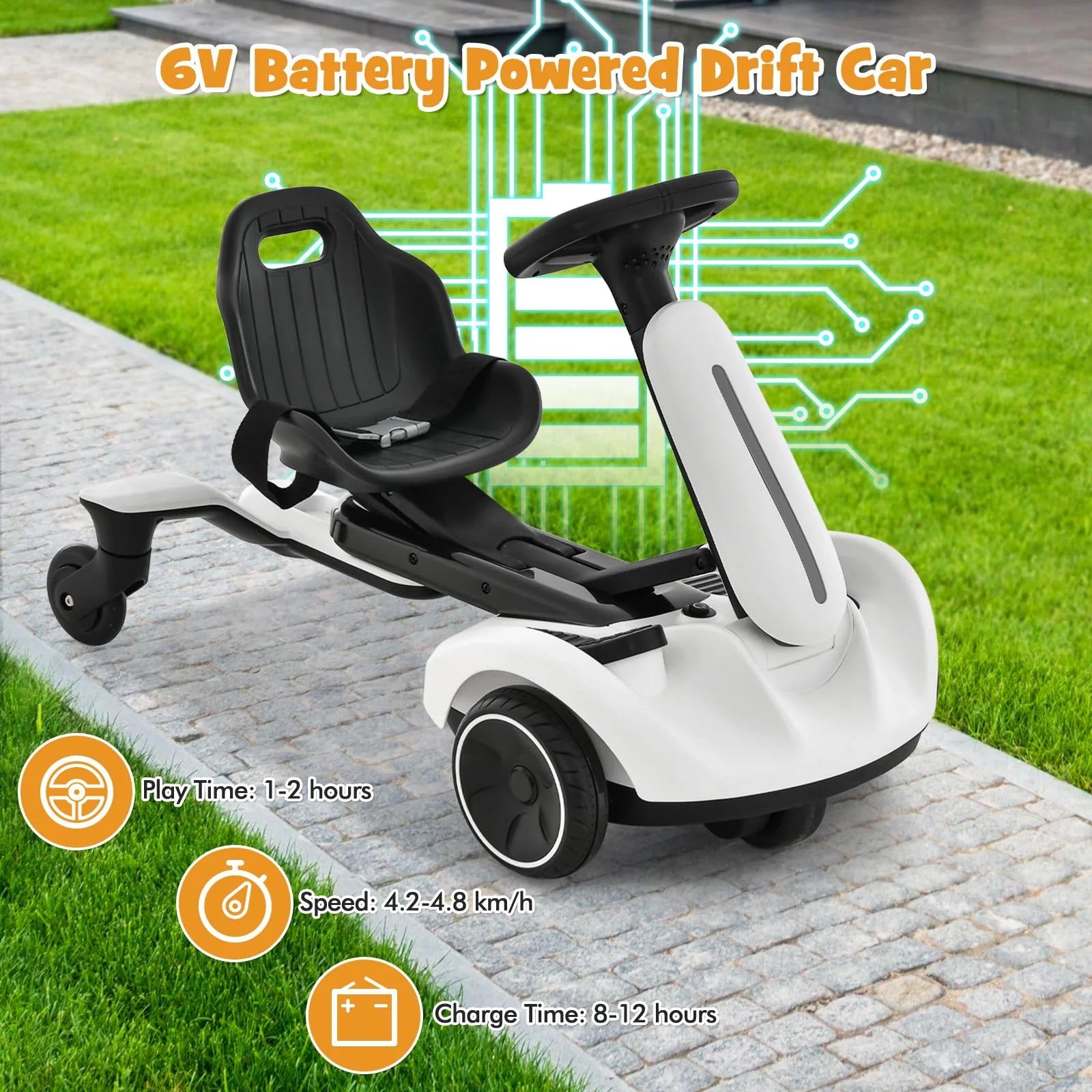 Electric Ride on Drift Car